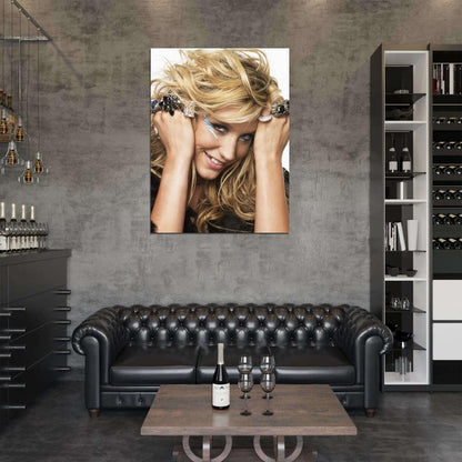 Kesha Makeup Smile Jewelry Pop Music Singer Rare Wall Art Print Poster