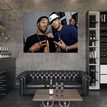 Kid Cudi Drake Hip Hop Rap Music Singer Rare Wall Art Print Poster