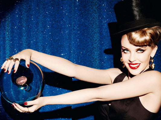 Kylie Minogue Jewelry Pop Music Singer Rare Wall Art Print Poster