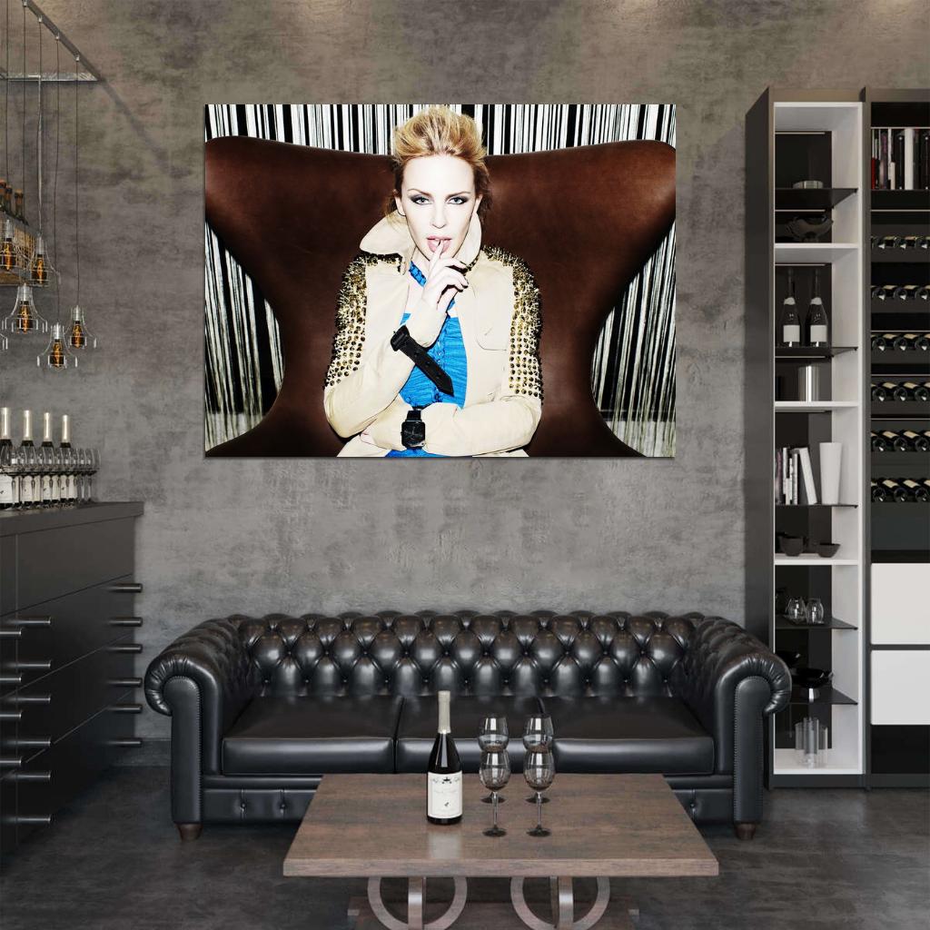 Kylie Minogue Hot Pop Music Singer Rare Wall Art Print Poster