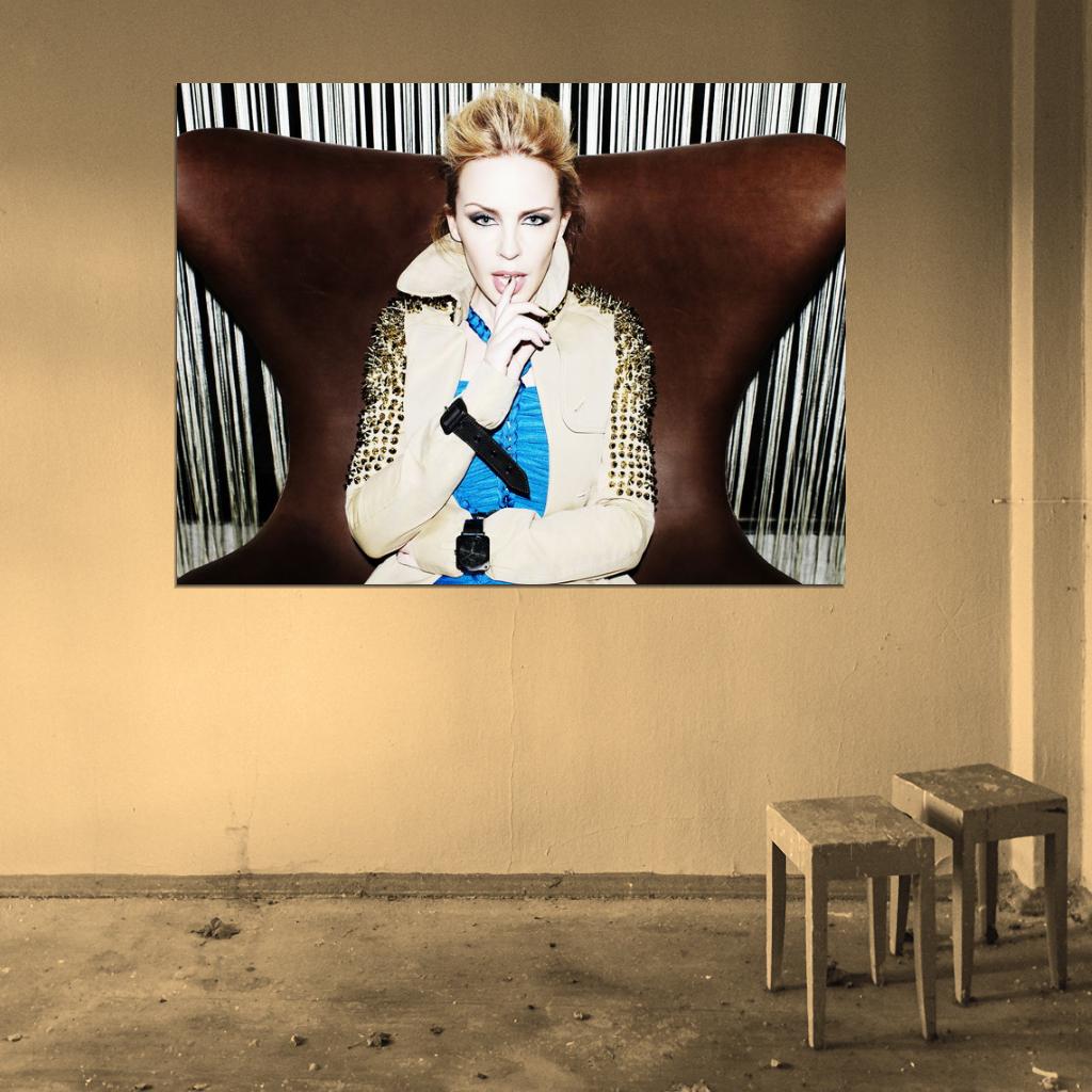 Kylie Minogue Hot Pop Music Singer Rare Wall Art Print Poster