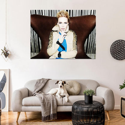 Kylie Minogue Hot Pop Music Singer Rare Wall Art Print Poster