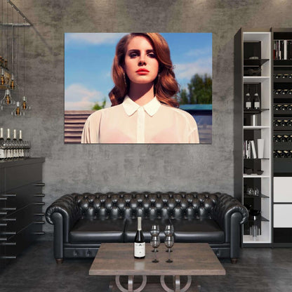 Lana Del Rey Retro Style Indie Pop Music Singer Rare Wall Art Print Poster