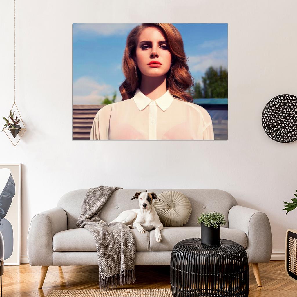 Lana Del Rey Retro Style Indie Pop Music Singer Rare Wall Art Print Poster