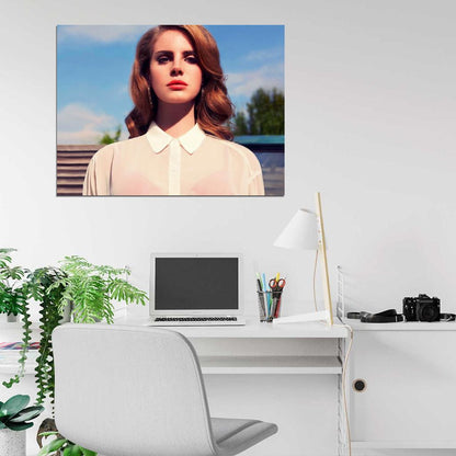 Lana Del Rey Retro Style Indie Pop Music Singer Rare Wall Art Print Poster