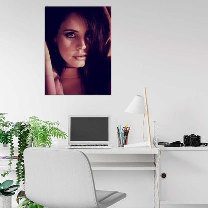 Lana Del Rey Portrait Pop Singer Music Rare Wall Art Print Poster