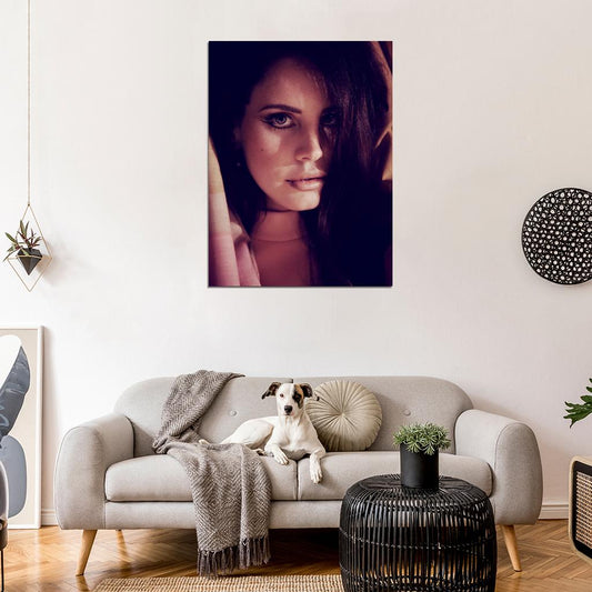 Lana Del Rey Portrait Pop Singer Music Rare Wall Art Print Poster