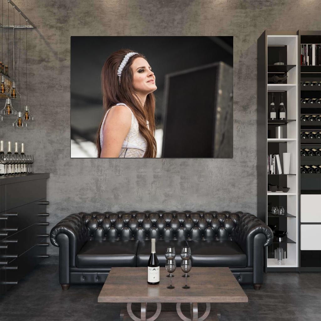 Lana Del Rey Pop Singer Music Rare Wall Art Print Poster
