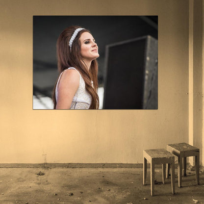 Lana Del Rey Pop Singer Music Rare Wall Art Print Poster