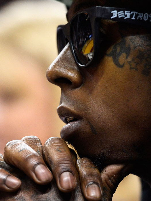 Lil Wayne Portrait Hip Hop Rap Music Singer Rare Wall Art Print Poster