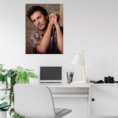 Luke Bryan Portrait Pop Country Singer Rare Wall Art Print Poster