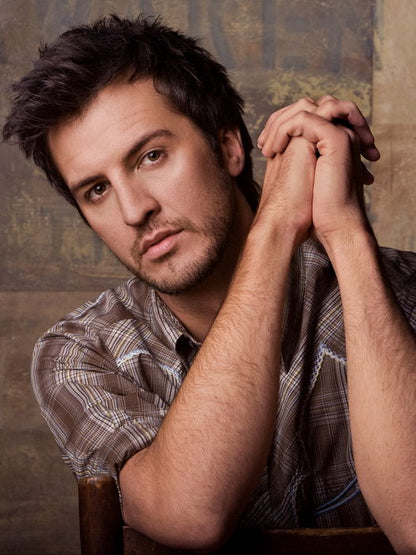 Luke Bryan Portrait Pop Country Singer Rare Wall Art Print Poster