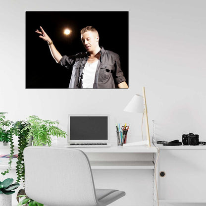 Macklemore Hip Hop Music Singer Rare Wall Art Print Poster