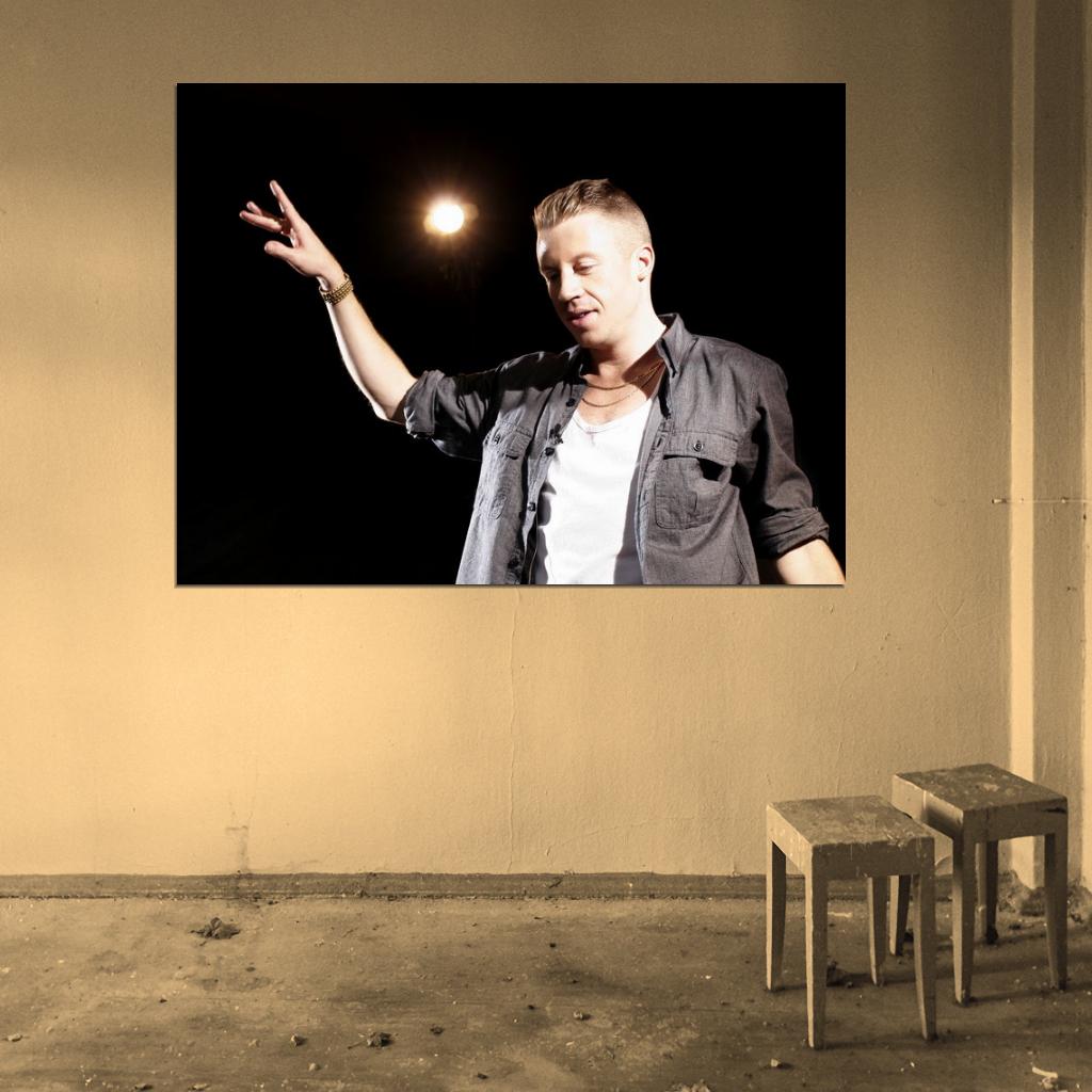 Macklemore Hip Hop Music Singer Rare Wall Art Print Poster