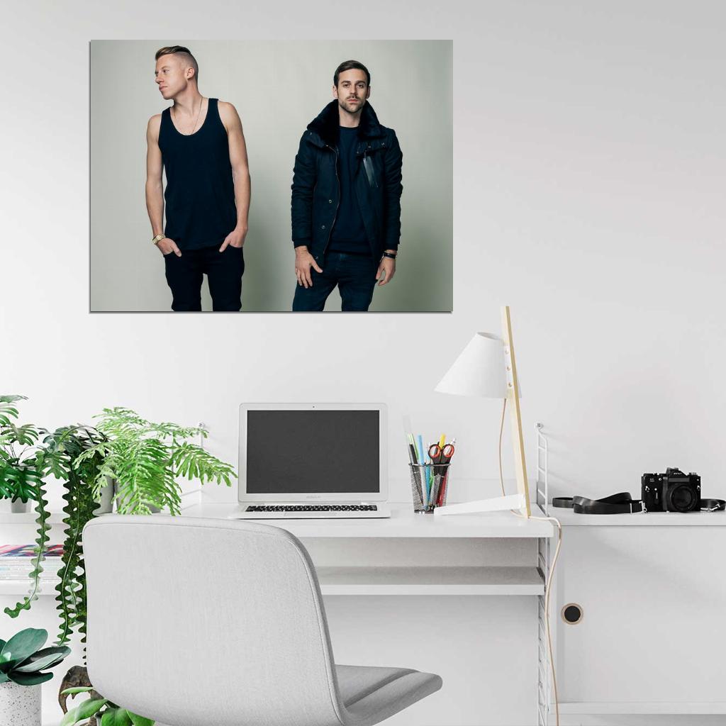 Macklemore Ryan Lewis Hip Hop Music Singer Rare Wall Art Print Poster