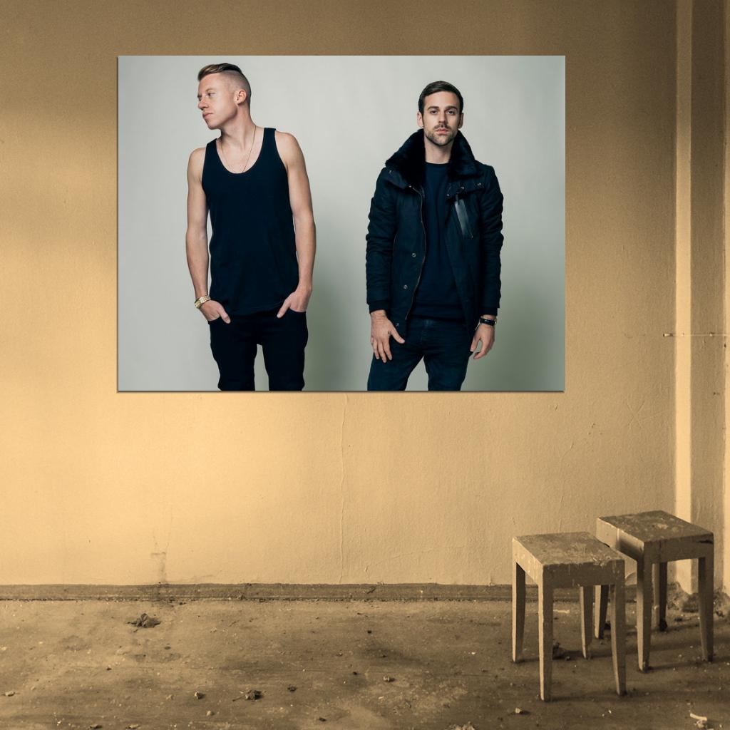 Macklemore Ryan Lewis Hip Hop Music Singer Rare Wall Art Print Poster