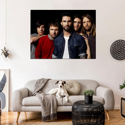 Maroon 5 Pop Rock Band Music Rare Wall Art Print Poster