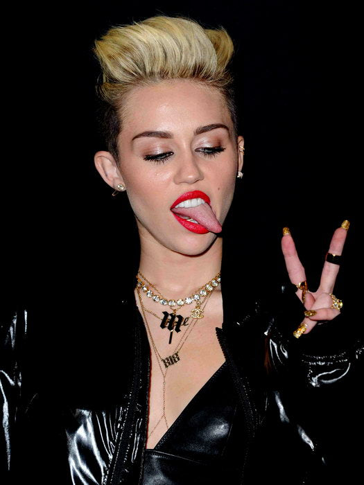 Miley Cyrus Hot Tongue Pop Singer Music Rare Wall Art Print Poster