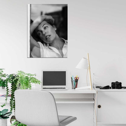 Milla Jovovich Portrait Model BW Rare Wall Art Print Poster