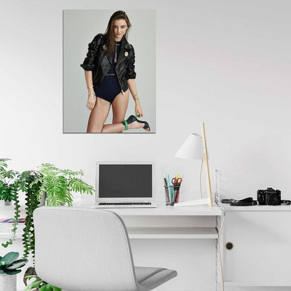 Miranda Kerr Hot Pose Model Rare Wall Art Print Poster