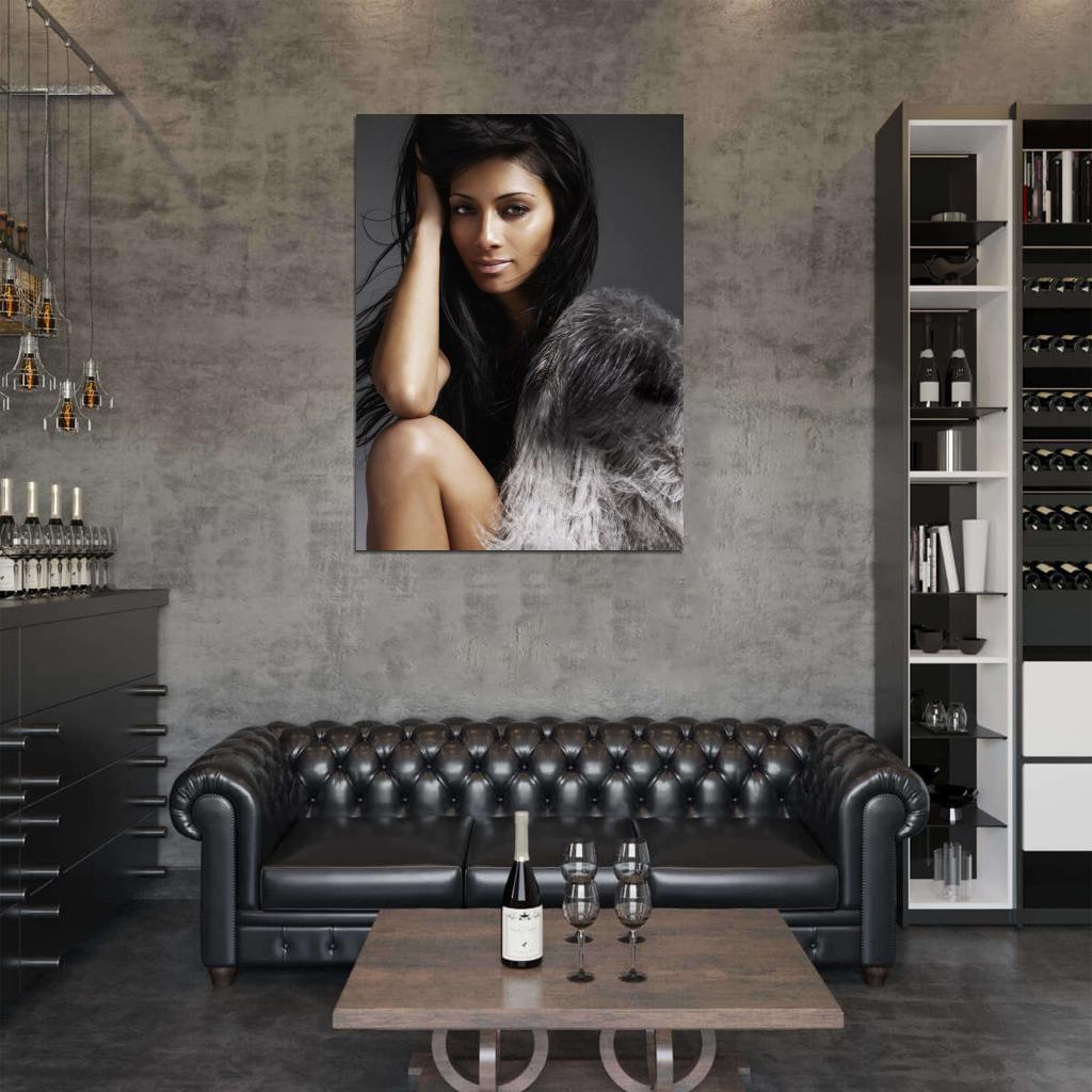 Nicole Scherzinger Beautiful R&B Pop Singer Music Rare Wall Art Print Poster