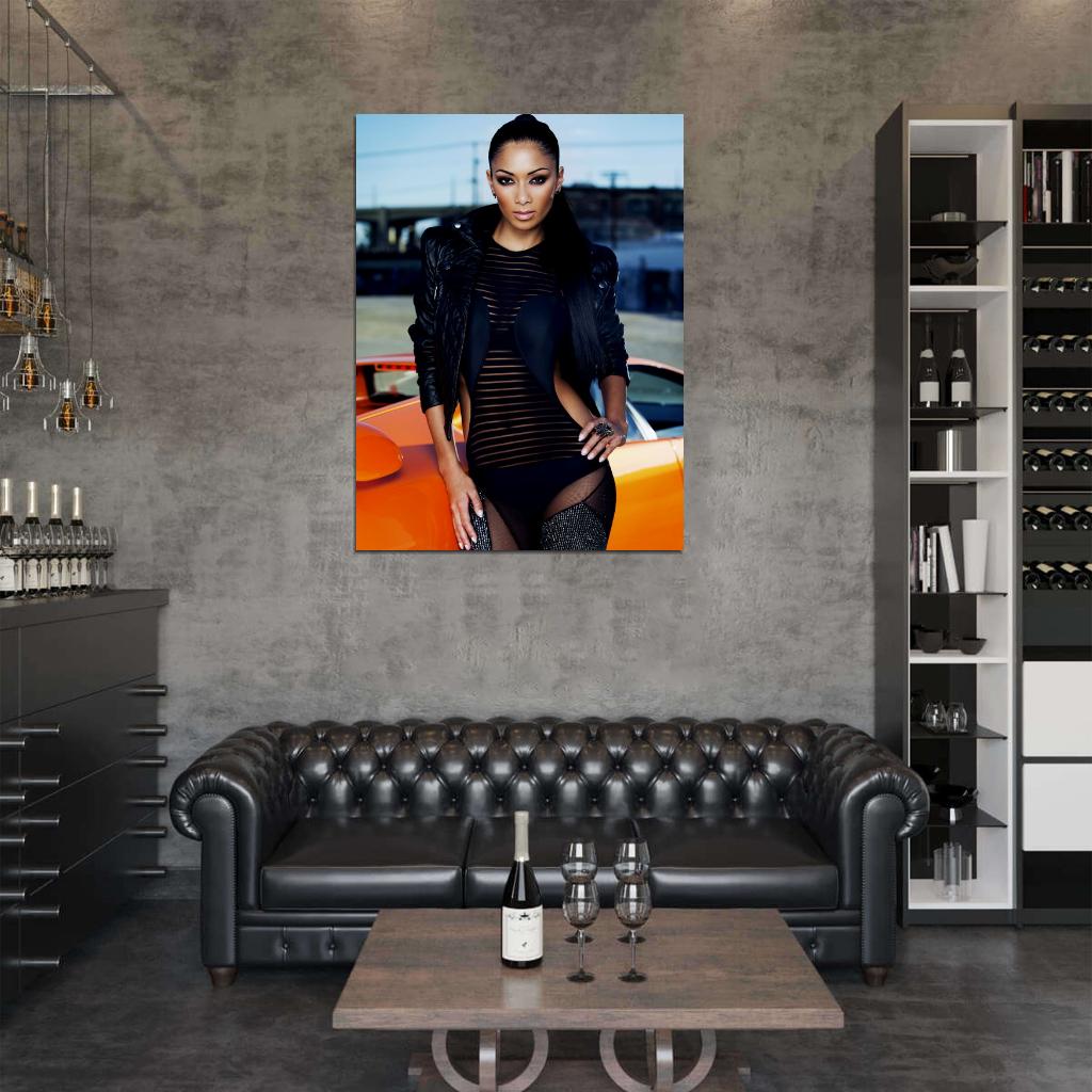 Nicole Scherzinger Sexy Hot R&B Pop Singer Music Rare Wall Art Print Poster