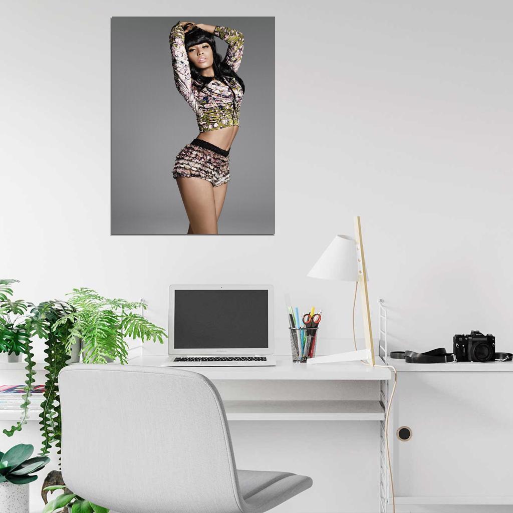 Nicki Minaj Hot Hip Hop R&B Music Singer Rare Wall Art Print Poster