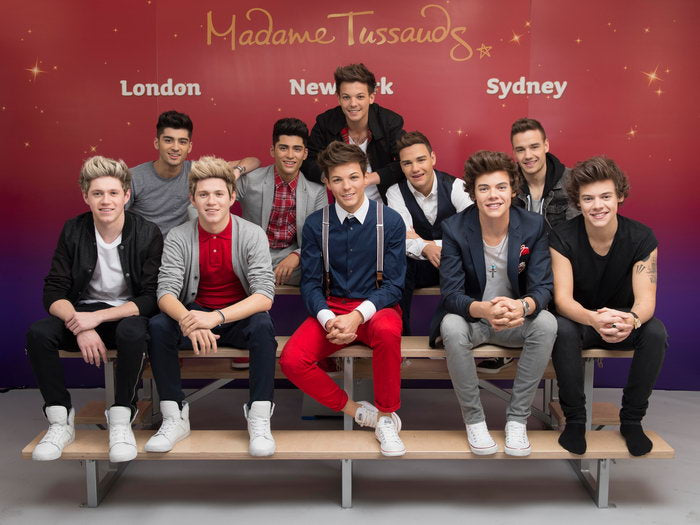 One Direction Wax Figures Pop Boy Band Music Rare Wall Art Print Poster