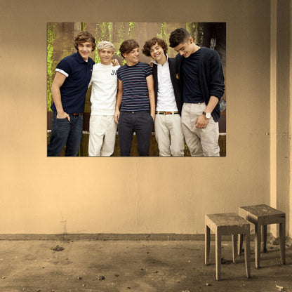 One Direction Pop Boy Band Music Rare Wall Art Print Poster