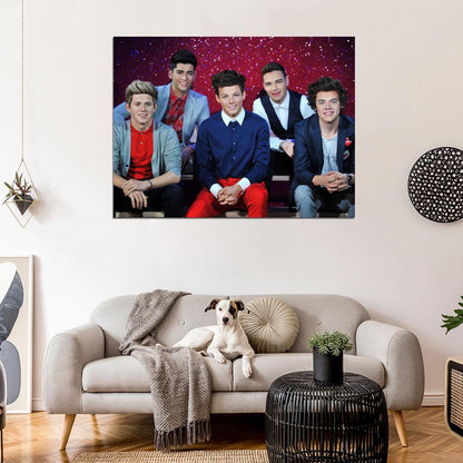 One Direction Wax Figures Pop Boy Band Music Rare Wall Art Print Poster