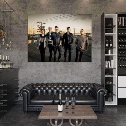 One Republic Roof Pop Rock Band Music Rare Wall Art Print Poster