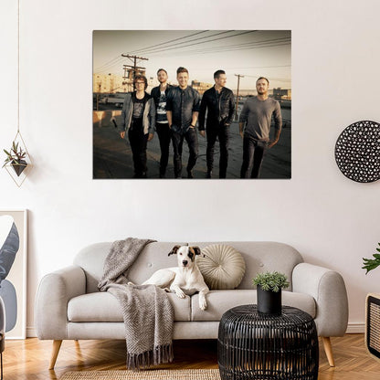 One Republic Roof Pop Rock Band Music Rare Wall Art Print Poster