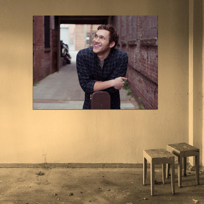 Phillip Phillips Smile Pop Rock Singer Music Rare Wall Art Print Poster