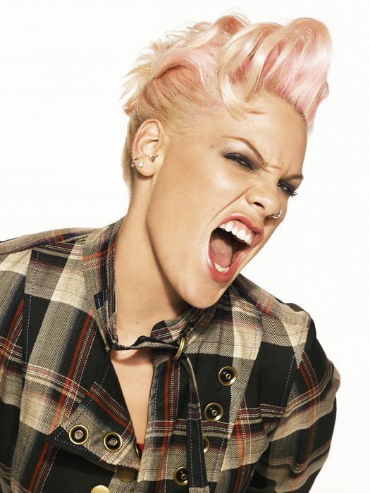 Pink Scream Portrait Pop Rock Music Singer Rare Wall Art Print Poster