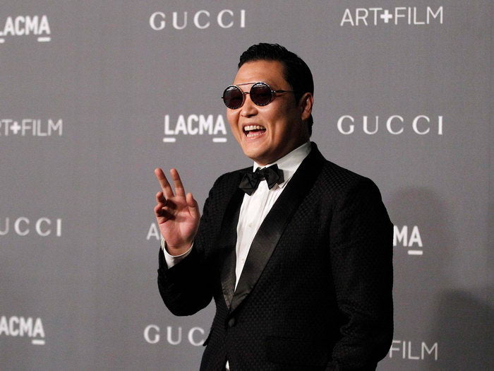 Psy Suit Sunglass Smile K-Pop Music Singer Rare Wall Art Print Poster