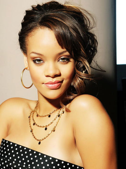 Rihanna Cute Beautiful R&B Pop Music Singer Rare Wall Art Print Poster