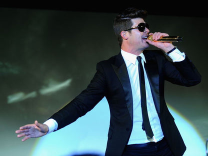 Robin Thicke Suit Sunglass R&B Singer Music Rare Wall Art Print Poster