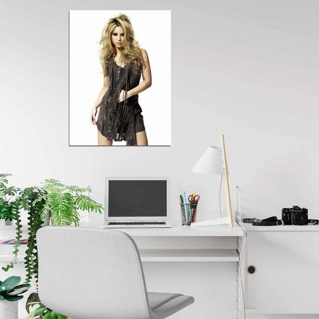 Shakira Hot Dress Pop Singer Music Rare Wall Art Print Poster