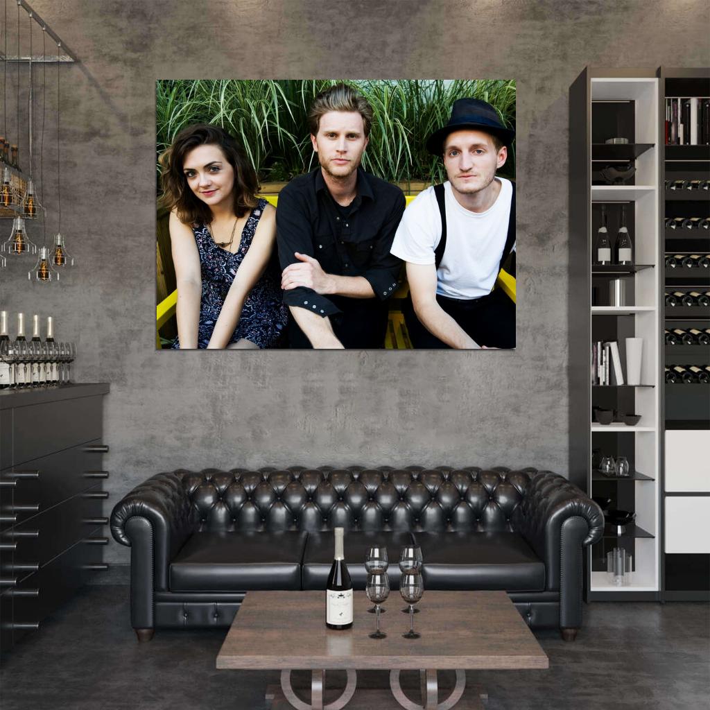 The Lumineers Folk Rock Band Music Rare Wall Art Print Poster