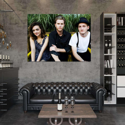 The Lumineers Folk Rock Band Music Rare Wall Art Print Poster