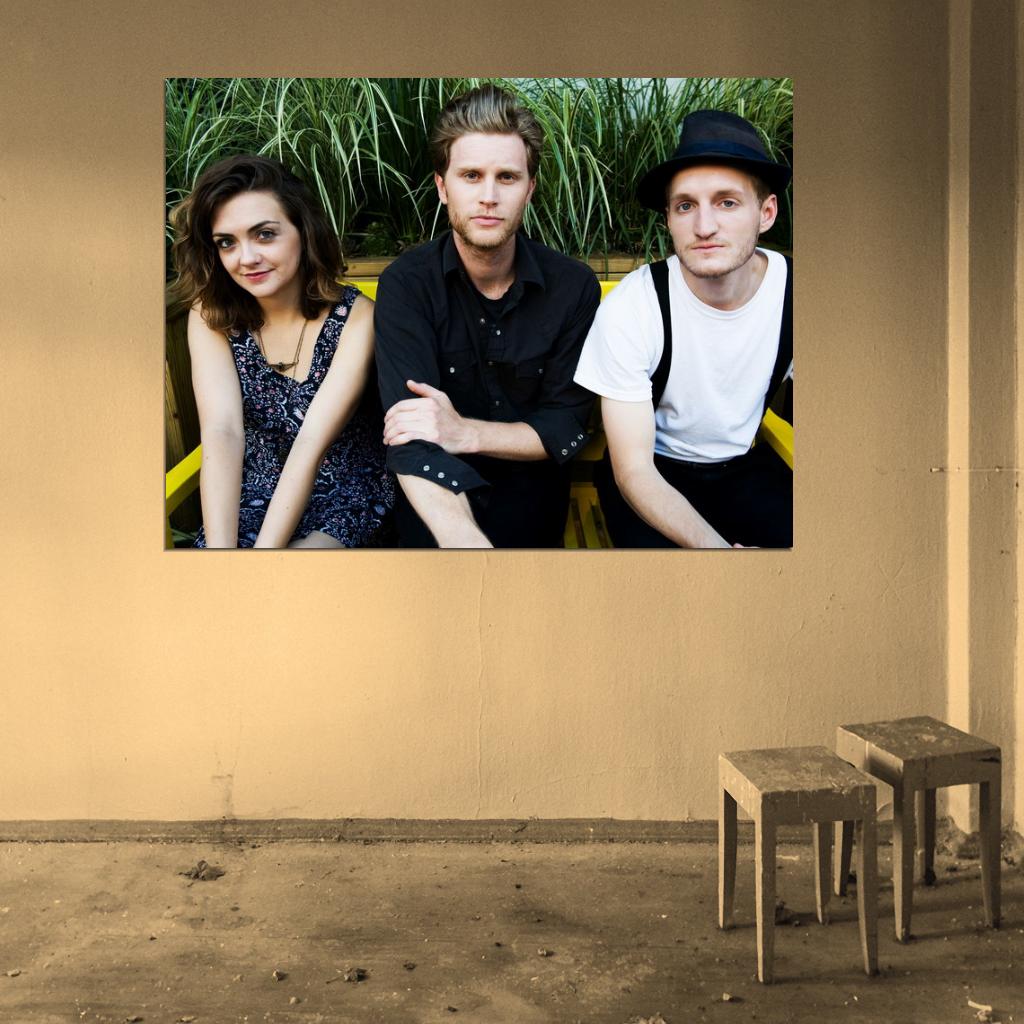 The Lumineers Folk Rock Band Music Rare Wall Art Print Poster