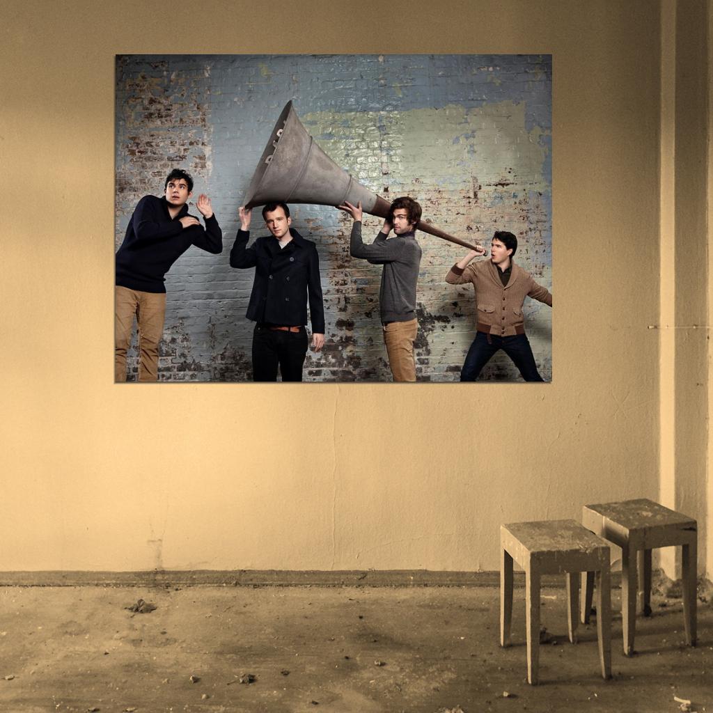 Vampire Weekend Indie Rock Band Music Rare Wall Art Print Poster