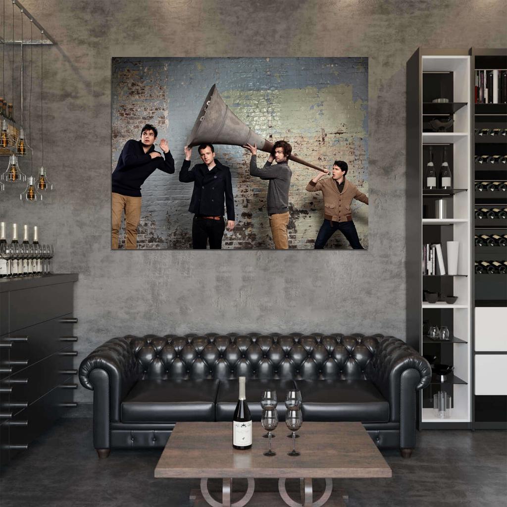 Vampire Weekend Indie Rock Band Music Rare Wall Art Print Poster