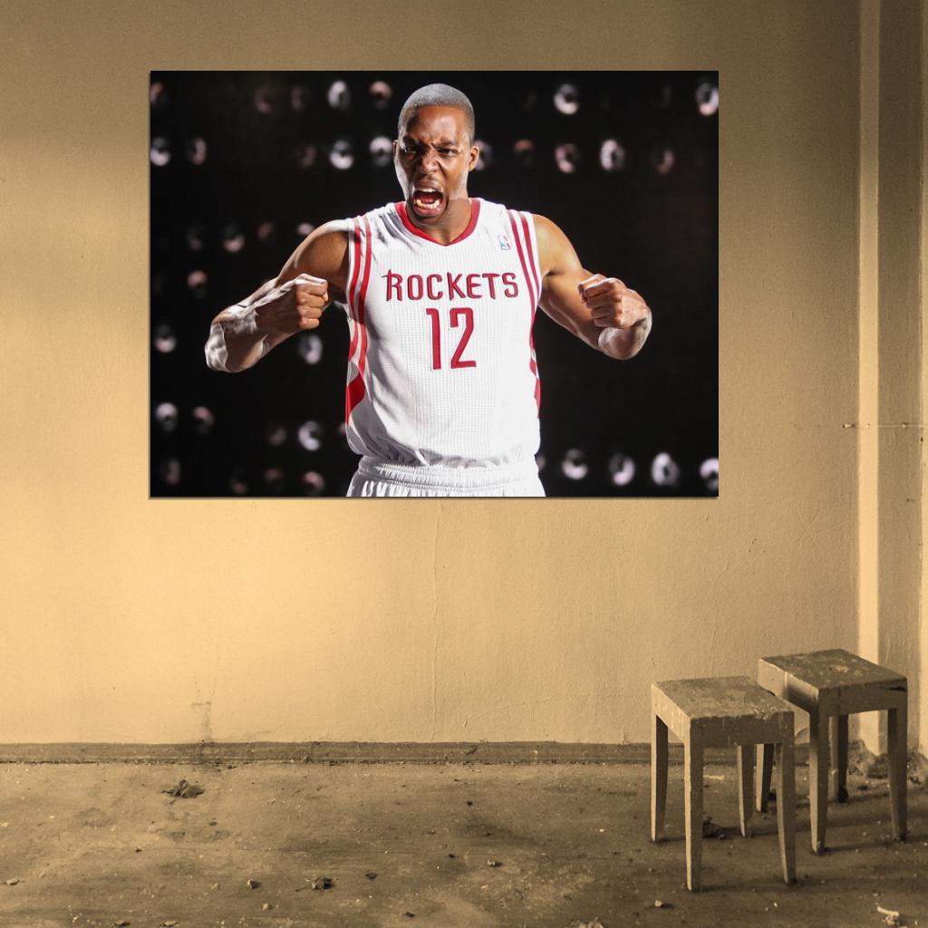 Dwight Howard Basketball Sport Wall Art Print Poster