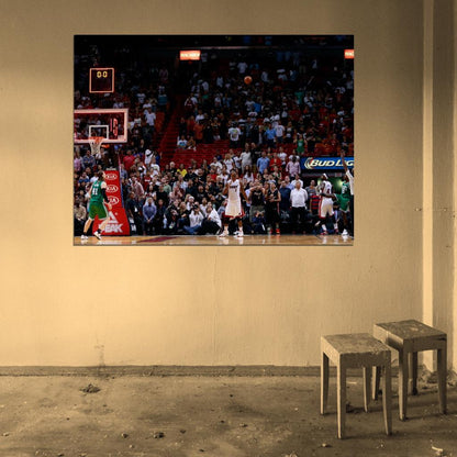 Jeff Green Game-Winner Buzzer Beater Boston Basketball Sport Wall Art Print Poster