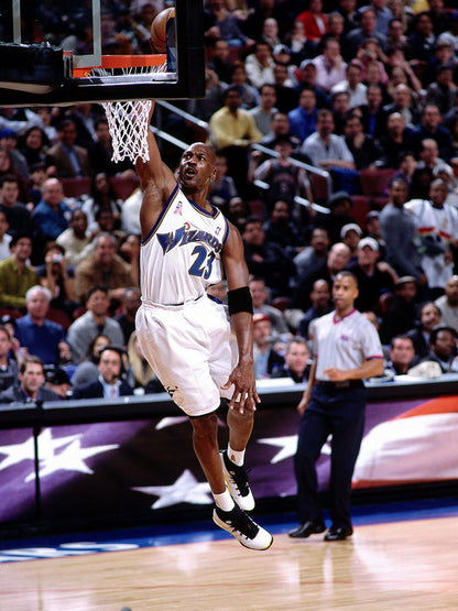 Michael Jordan Washington Wizards Dunk Basketball Sport Wall Art Print Poster