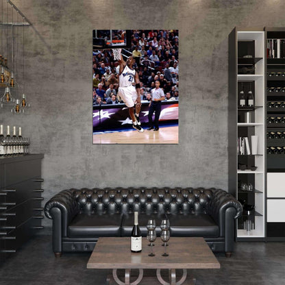 Michael Jordan Washington Wizards Dunk Basketball Sport Wall Art Print Poster
