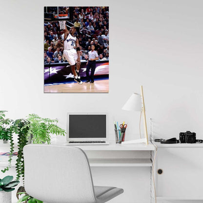 Michael Jordan Washington Wizards Dunk Basketball Sport Wall Art Print Poster