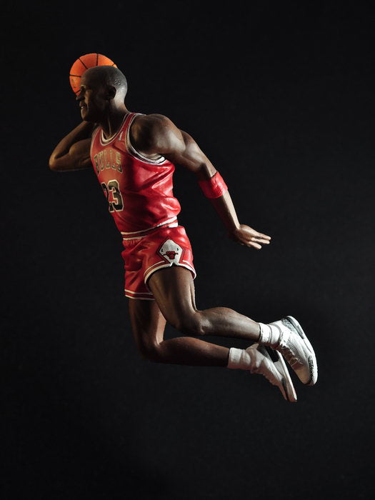 Michael Jordan Painting Art Slam Dunk Retro Basketball Sport Wall Art Print Poster