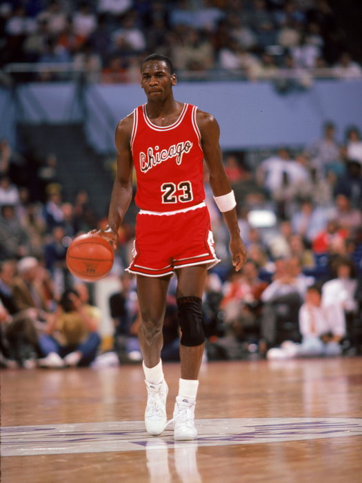 Michael Jordan 84-85 1985 Retro Basketball Sport Wall Art Print Poster